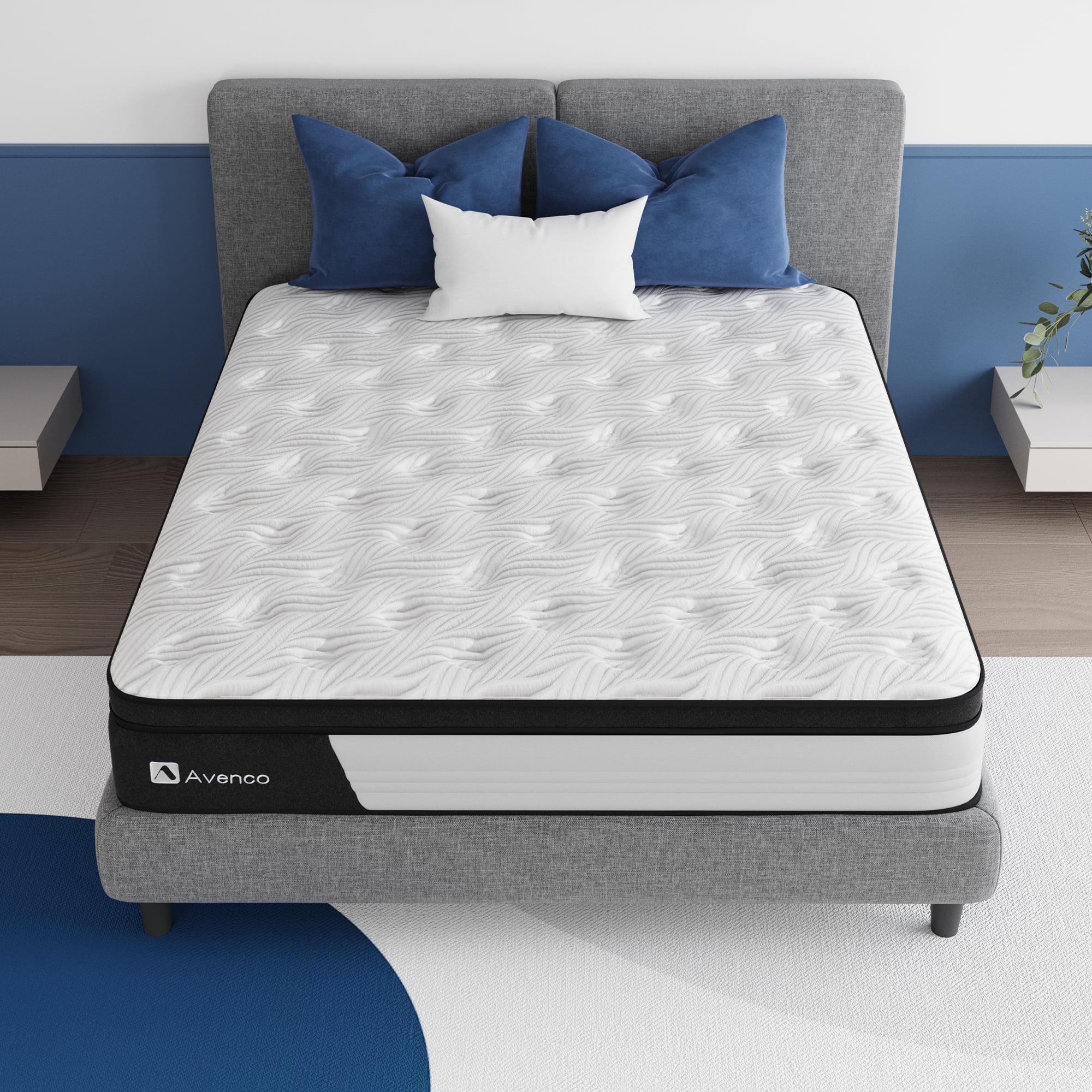 Avenco Classic 10'' Medium-Firm Hybrid Mattress, Full Size