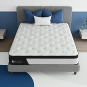 Avenco Classic 12'' Medium-Firm Hybrid Mattress, Queen Size