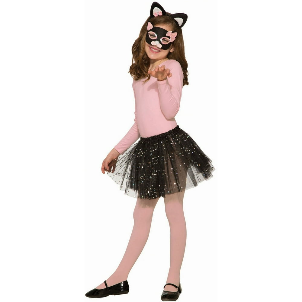 Halloween Child Black Cat Costume Kit