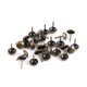 thumbnail image 1 of Tapicería clavo tachuelas, 100 piezas de metal antiguo tapicería, tachuelas clavos, tachuelas decorativas para decoración de muebles de madera (cabeza de clavo lisa 1117 mm) Unbranded GY00111-02, 1 of 4