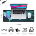 thumbnail image 5 of Revolutionize Your Gameplay: Extended XL Gaming Mouse Pad with Ultra-Smooth Silk Fabric & Non-Slip Base - Perfect for Gamers & Office (31.5x11.8 Inch), 5 of 7