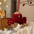 thumbnail image 2 of Christmas Hanging Ornaments with Pre-Strung Ribbons, Reusable Assorted 3D Designs for Christmas Tree, Indoor Holiday Decor and Gift Giving, 2 of 7