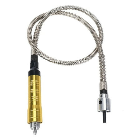 

CIQKKGG Grinder Tool Flexible Flex Shaft Fits + 0.3-6.5mm Handpiece For Style Electric Drill Tool Accessories