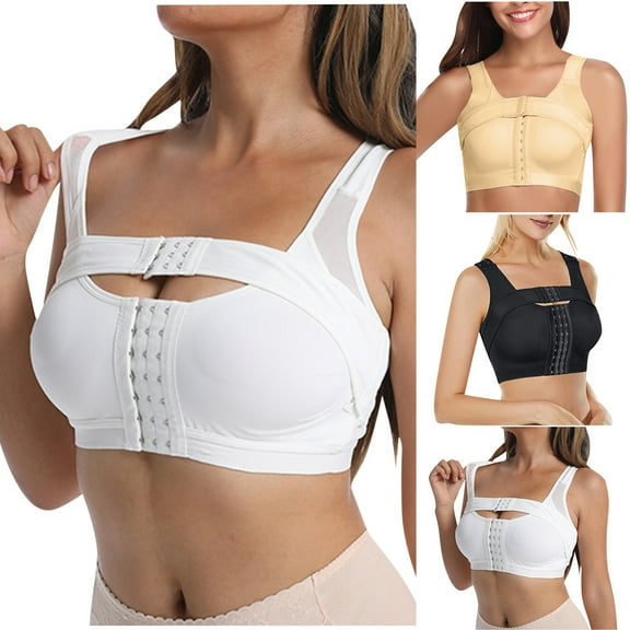 Darzheoy Sports Bras for Women Bra Pressure Gathered Breast Shaping Clothing Adjustable Shoulder Straps Sports Bra 70-75/32-34ABC