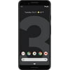 Google Pixel 3 - Smartphone - 4G LTE - 64 GB - 5.5" - 2160 x 1080 pixels (443 ppi) - flexible OLED - RAM 4 GB - 12.2 MP (2x front cameras) - Android - just black