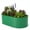 Green, variant on WildBreak Raised Garden Bed 8 x 2 x 1.5 feet, Galvanized Raised Plant Box, Green