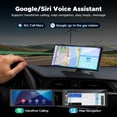 thumbnail image 3 of Pantalla CarPlay Volam de 9,3" con cámara de tablero 4K y GPS inalámbrico, 3 of 9