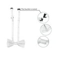 thumbnail image 4 of INSPIRE CHIC Men's Adjustable Neck Pre-Tied Party Prom Tuxedo Bowknot Bowtie White, 4 of 5