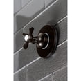thumbnail image 3 of Kingston Brass KS3035BEX 3-Way Diverter Valve with Trim Kit, Oil Rubbed Bronze, 3 of 5