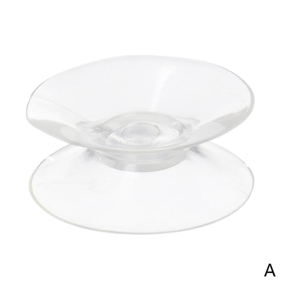Clear PVC Suction Cups, 0.8 to 2 inch Diameter, Strong Adhesion for Screen Mounting, Secure Phone Cases and Accessories