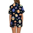 thumbnail image 3 of toraway Pyjamas Femmes Mode Décontractée Pâques Lapin Impression Numérique 3D Pyjamas Courts Ensemble Culotte m, 3 of 3