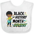 thumbnail image 3 of Inktastic Black History Month Rocks- boy with guitar Boys or Girls Baby Bib, 3 of 4
