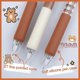 thumbnail image 3 of 6 pcs Kawaii Gel Pens Cute Pens Brown Cute Bear Design Kawaii Pen Japanese Student Signature Pen for Smooth Writing (6 pcs, brown), 3 of 5