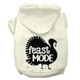 thumbnail image 6 of Thanksgiving Pet, Dog and Cat Hoodie Screen Printed, "Feast Mode", 6 of 10