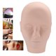 thumbnail image 5 of Maniquí de media cabeza de silicona para tatuaje, injerto de pestañas, maquillaje, pintura, práctica de piel, 5 of 13