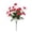 Red, variant on Fake Hibiscus Artificial Flowers for Outdoors Spring Summer Decoration, Silk Blue Hibiscus Flowers Bouquet Uv Resistant Look Real Faux Plants for Outside Planter Front Door Porch Balcony
