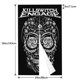 thumbnail image 3 of Killswitch Engage - Cortina de puerta semiopaca de dos piezas con patrón de patchwork, cortinas opacas decorativas para dormitorio, sala de estar, decoración de habitación de niños, 34 x 56 pulgadas,, 3 of 7