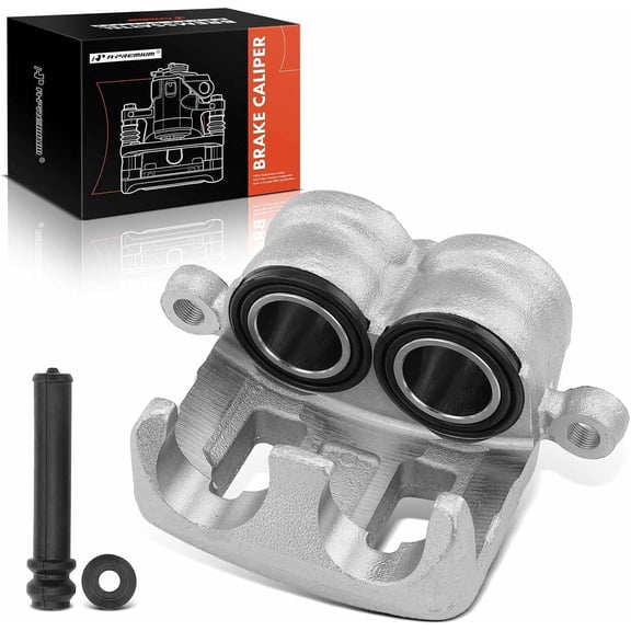 A-Premium Disc Brake Caliper Assembly Compatible with Mitsubishi Montero 2001-2006 Front Right Passenger Side