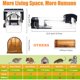 thumbnail image 5 of Trampa Humane Mouse Traps IIWEY, ampliada, 30 cm, que no mata ratas vivas, 5 of 7