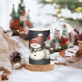 thumbnail image 2 of Yayeee Flameless Candles with Remote Flickering Battery Operated Multi Color Changing, Red Snowmen, 2 of 7