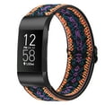 thumbnail image 3 of Nylon Elastic Watch Band For Fitbit Charge 4 3 SE Strap Sports Bracelet Correa For Fitbit Charge 3 4 SE Band Woven Wristband deep gray For Charge 3 SE, 3 of 6