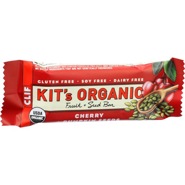 Clif Kit's Organic Fruit and Seed Bar Cherry and Pumpkin Seeds Case