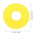 thumbnail image 2 of 6Pcs Artificial Pineapple Slices Plastic Fake Pineapple Slices Artificial Fruits Slices, 2 of 3