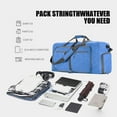 thumbnail image 4 of WZXPWT Foldable Travel Luggage Bag for Men, Large Capacity Foldable Travel Bag with Shoe Compartment, Multipurpose Travel Bag for Men and Women, 4 of 7