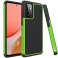thumbnail image 1 of CoverON For Samsung Galaxy A72 Case, Slim Rugged Grip Hard Phone Cover, Green, 1 of 8