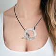 thumbnail image 4 of Geometric Pendant Necklace for Girls Lady Vintage Style Neckchain Fashion Neckwear Jewelry Gift for Parties and Daily, 4 of 4