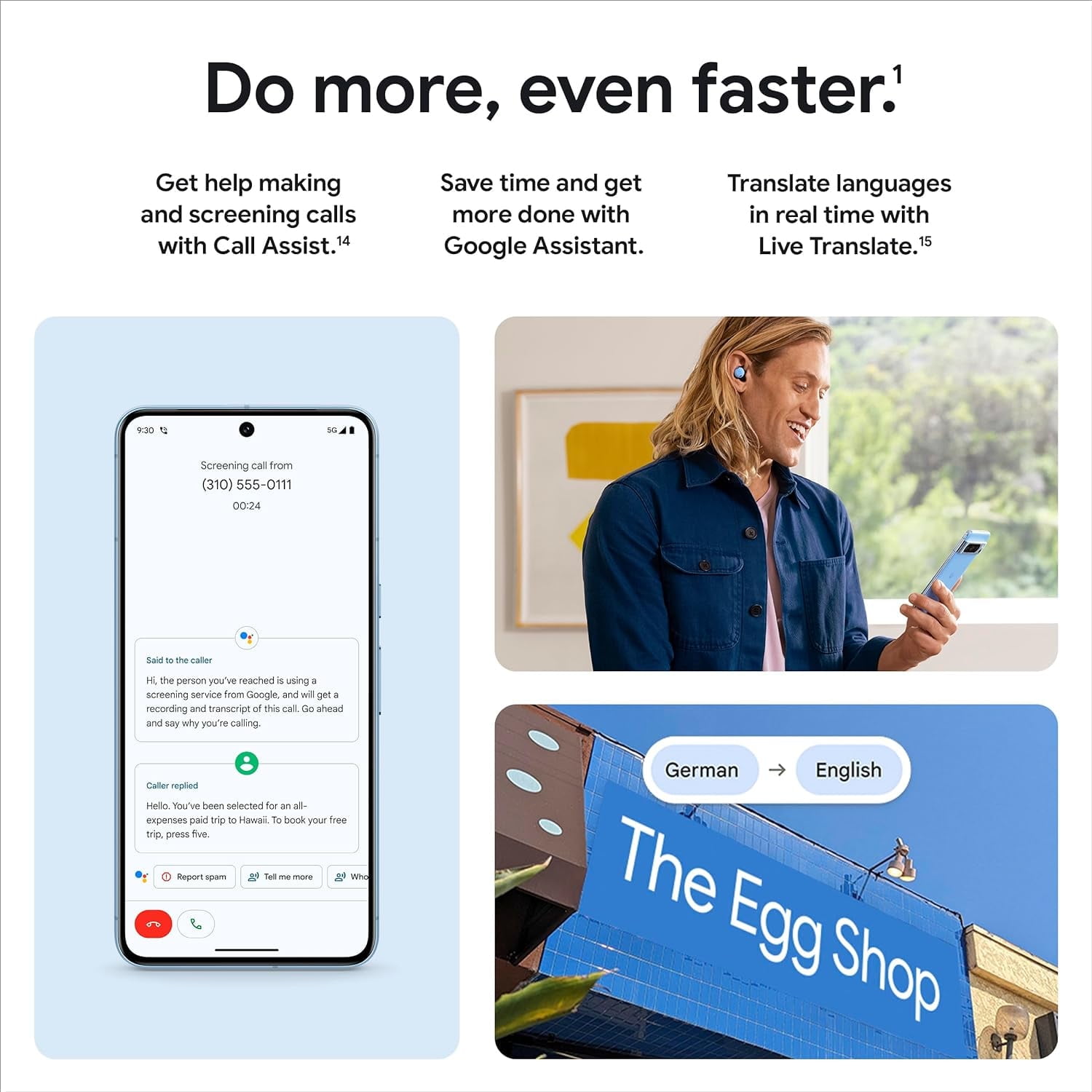 Restored Google Pixel 8 Pro 128GB Fully Unlocked Porcelain (Refurbished)