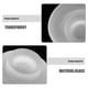 thumbnail image 2 of Frosted Glass Soap Dish Round Bathroom Replacement Soap Holder For Bathroom Vanities Countertops And Kitchen Sinks, 2 of 4