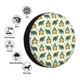 thumbnail image 4 of Sikiie Cartoon Turtles PVC Leather Spare Tire Wheel Cover Spare Tire Cover, for Car Truck SUV Camper Trailer Universal Fit(14-17in)-14 inch, 4 of 6