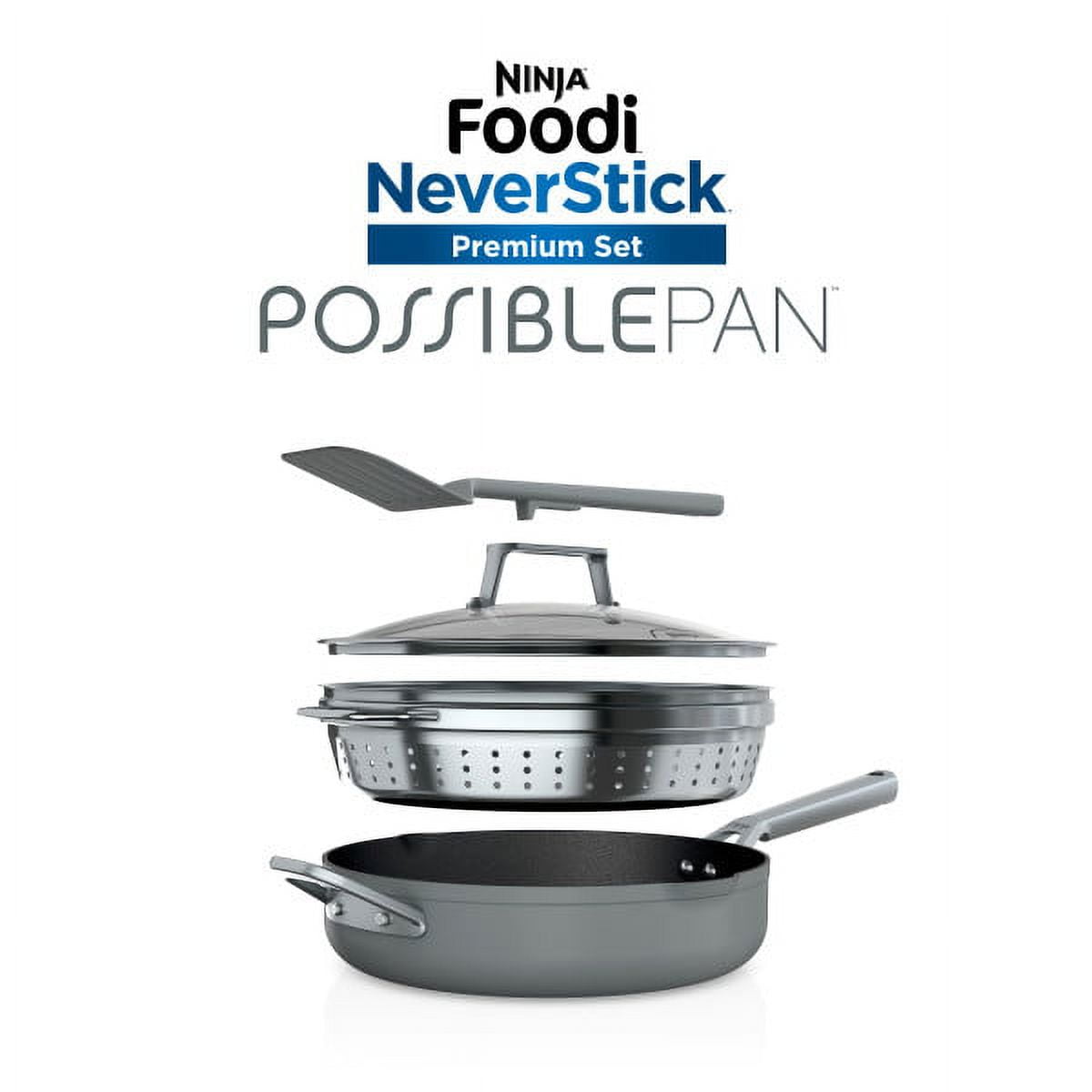 Ninja Foodi NeverStick Premium PossiblePan Set Olive - Office Depot