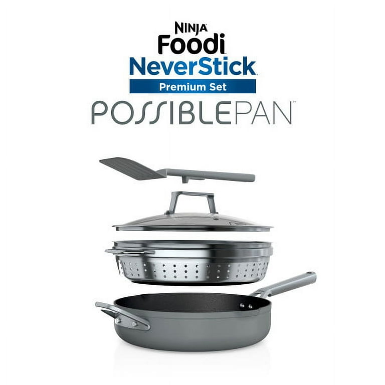 Ninja Foodi NeverStick Premium Round Grill Pan 12 in