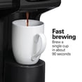 thumbnail image 4 of Hamilton Beach FlexBrew Trio Cafetera de 2 vías, compatible con cápsulas K-Cup o molidos, combinació, 4 of 7