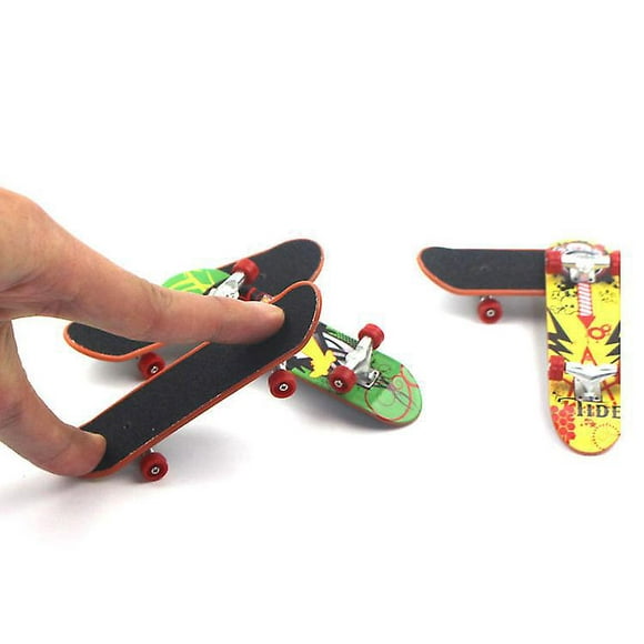Dww-planche Roulettes De Doigt, Lot De 7 Mini-jouets Doigt Deck Truck Finger Board Skate Park Boy Enfants Enfants Cadeau (motif Alatoire)