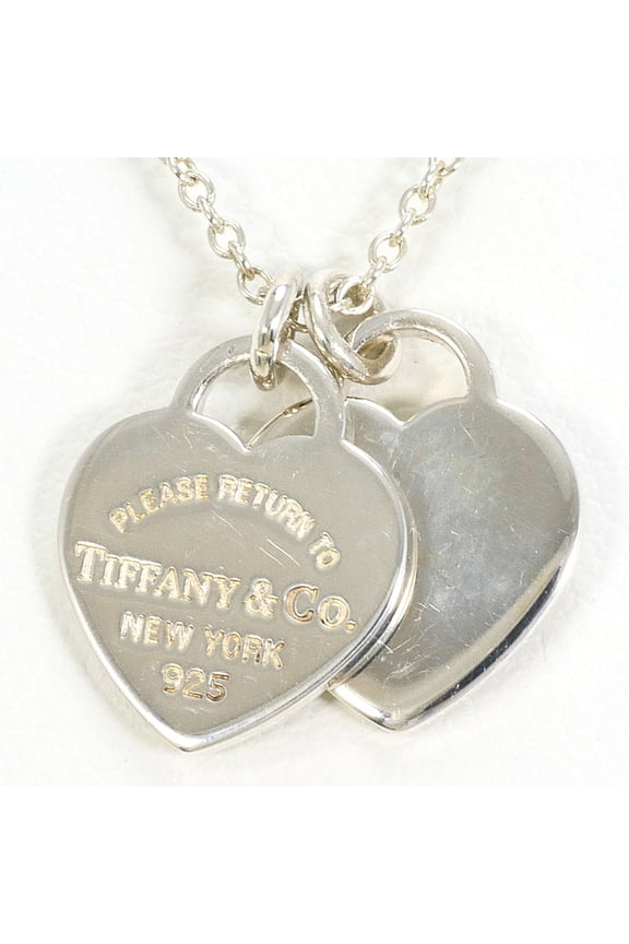 Pre-Owned Tiffany & Co. 925 Sterling Silver Necklace, Approx. 40cm, Total Weight:... (Good)