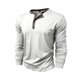 thumbnail image 4 of Ceisia Men Slim Fit Fashion Solid Color Long Sleeve Stand Collar Gift Zipper Casual Daily Party Wear Shirt Top, 4 of 7