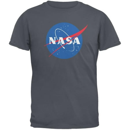 NASA Logo Charcoal Grey Adult T-Shirt | Walmart Canada