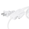 thumbnail image 1 of Unique Bargains T5 T8 LED Tube Power Extension Cable with Switch 2Pin 5M Length White, 1 of 5