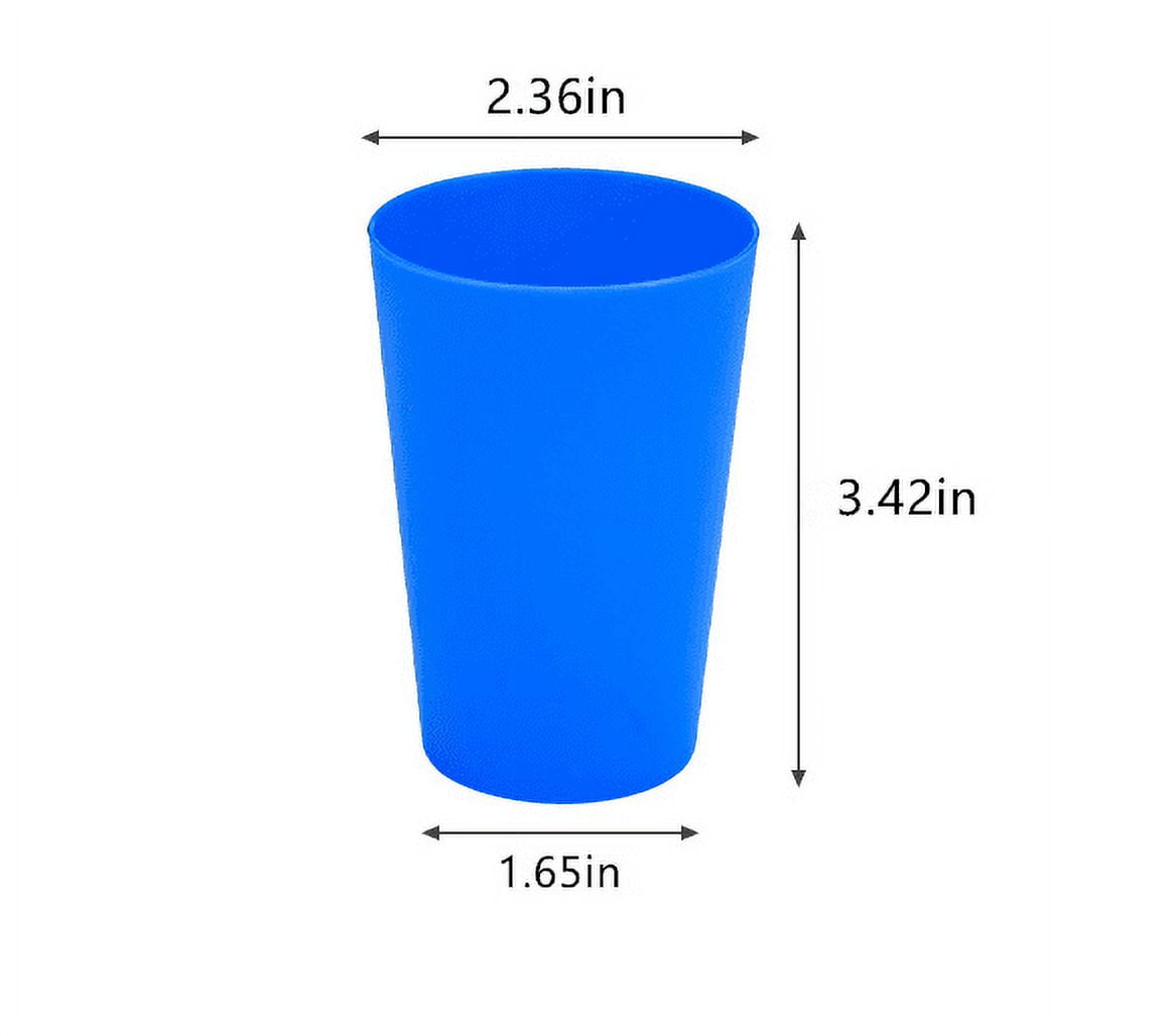 Eccliy Toddler Cups Kids Cups 8 oz Plastic Cups Reusable Cups Unbreakable  Plastic Drinking Cups Tumb…See more Eccliy Toddler Cups Kids Cups 8 oz