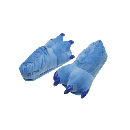 

Tenmix Unisex Slippers Claw Design House Slipper Home Warm Shoes Plush Lined Winter Shoe Women Men Breathable Cozy Blue 4.5-8