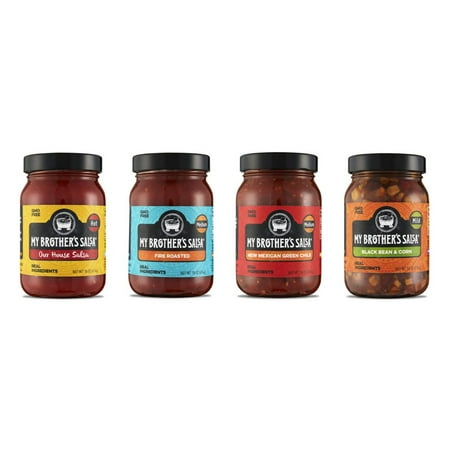 Branded My Brother's Salsa Variety - Hot, Medium and Mild (12 pk.) - Sugar Free [Qty Discount / Wholesale