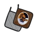thumbnail image 2 of Carolines Treasures 7099PTHD Natural Eared Fawn Great Dane Momma and Puppy Pair of Pot Holders  7.5HX7.5W multicolor, 2 of 3