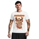 thumbnail image 1 of Hombre Camiseta Papá Noel Estampados Gráficos Cuello Barco Estampado 3D Al aire libre Navidad Manga Corta Estampado Ropa Deportes Casual, 1 of 4