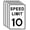 4 Pack, variant on Speed Limit 10 MPH Sign,16 x12 inches,Reflective Aluminum,4 Pack