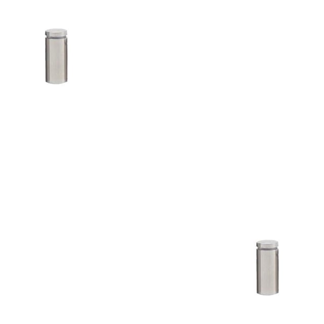 Justharion Advertising Screw Standoff Durable Streamlined Design Glass Mirror Nail Nut Wall Hanging Bracket Strong Bearing Capacity 16x30mm 2Set
