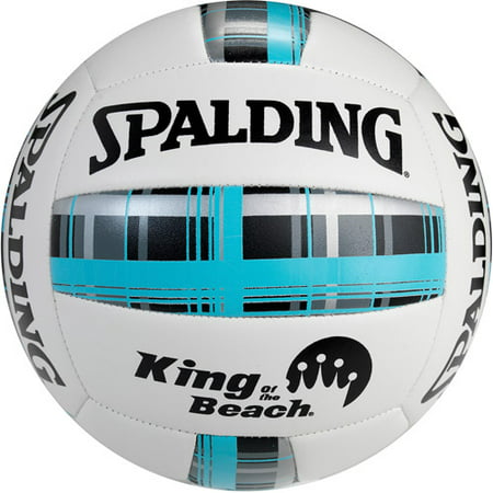 UPC 029321721104 product image for Spalding King of the Beach Plaid Volleyball, Blue | upcitemdb.com