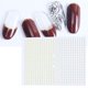 thumbnail image 3 of 6 pegatinas de uñas Pegatinas de uñas 3D doradas y plateadas Patrón geométrico Pegatinas de uñas Decoraciones de uñas, 3 of 5